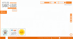 Desktop Screenshot of hostelleriesaintlouis.com